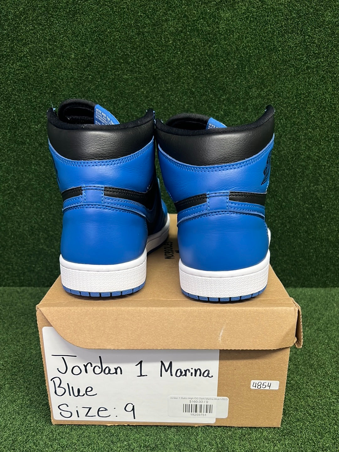 Jordan 1 Retro High OG Dark Marina Blue USED