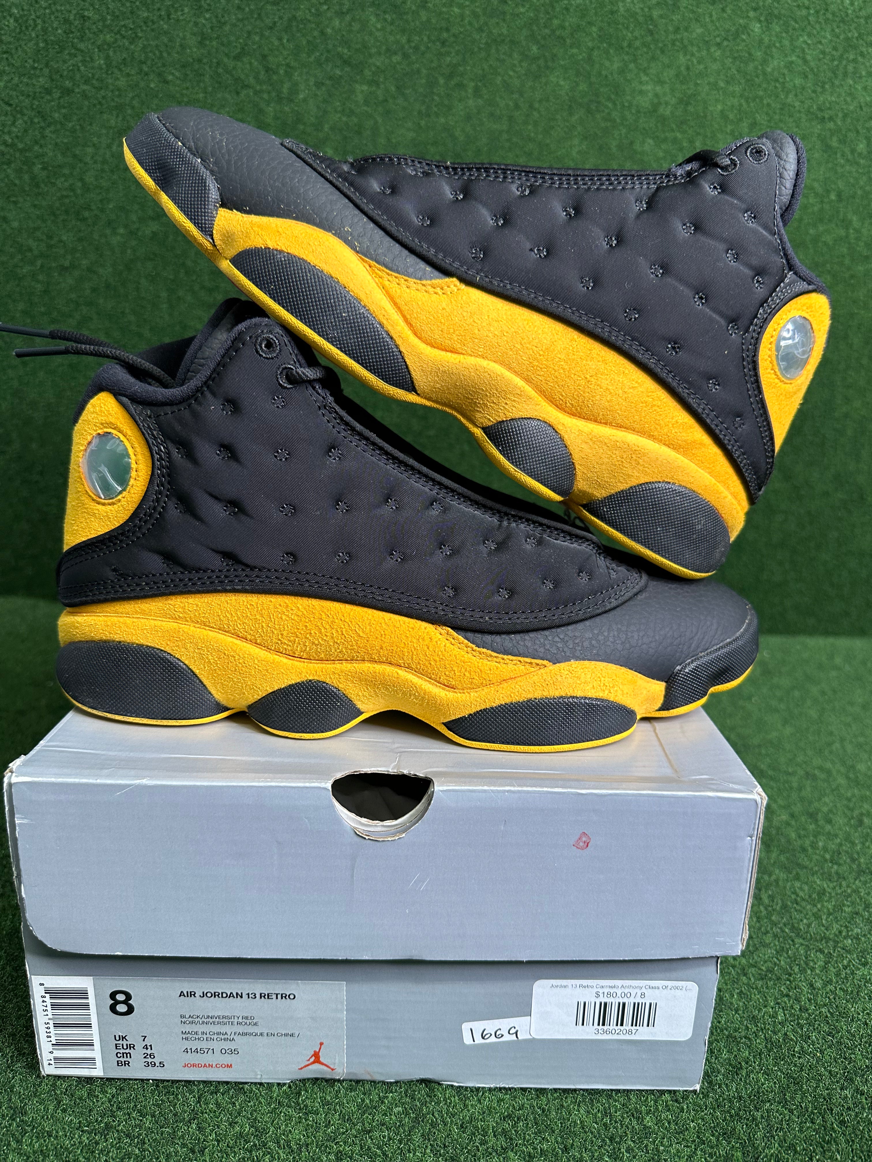 Jordan 13 Retro Carmelo Anthony Class Of 2002 (B-Grade) USED