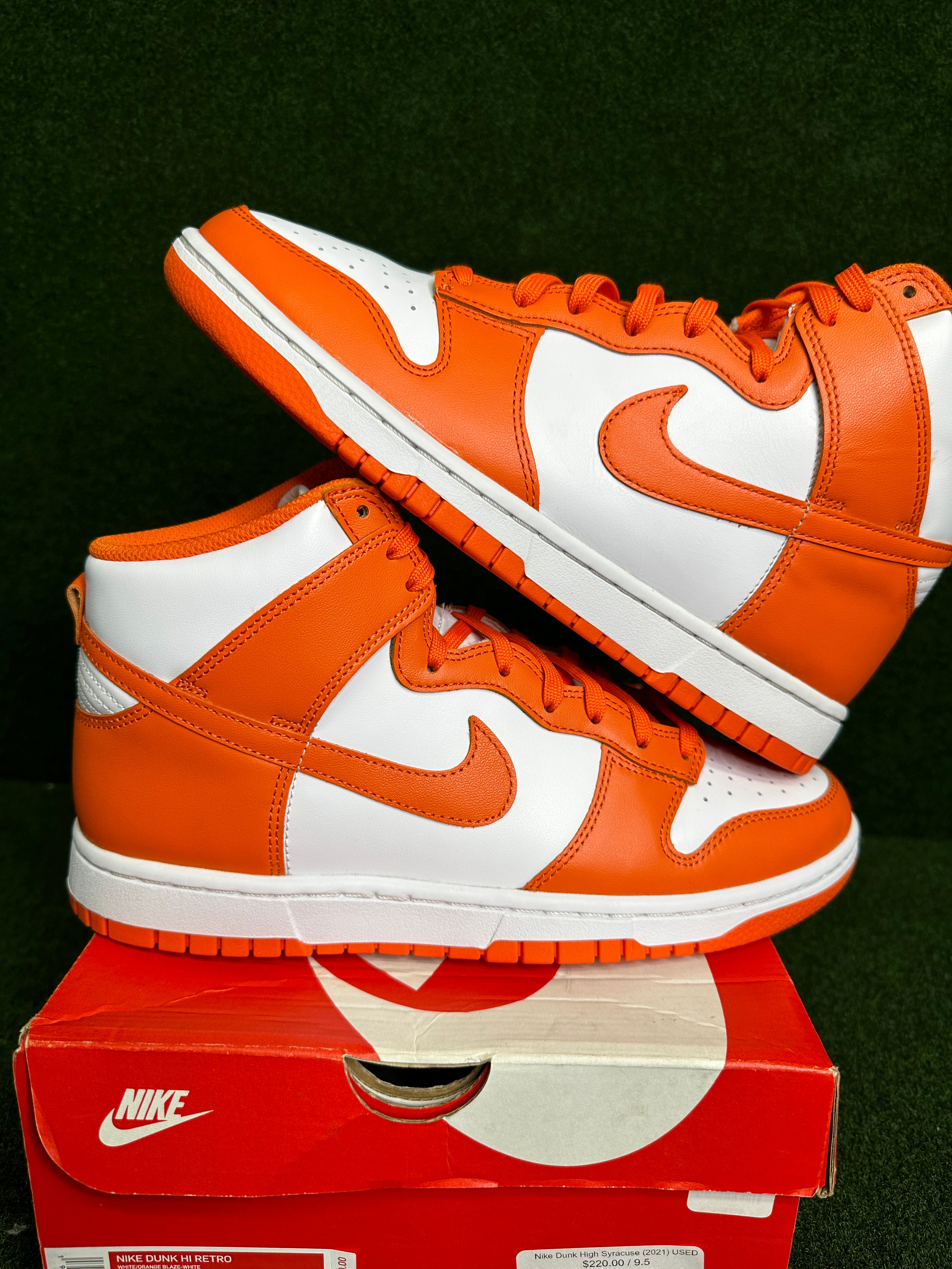 Nike Dunk High Syracuse (2021) USED