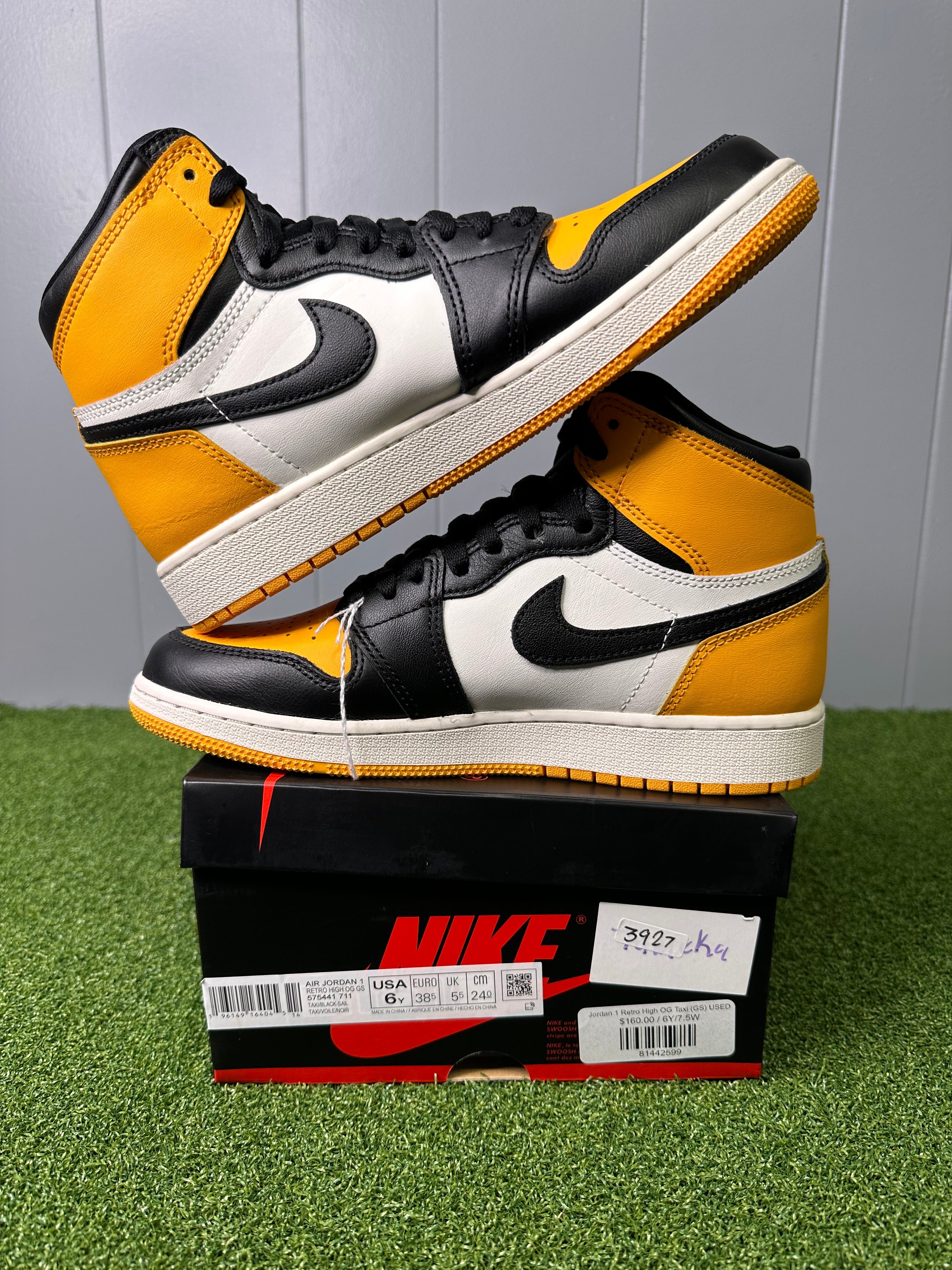 Jordan 1 Retro High OG Taxi (GS) USED