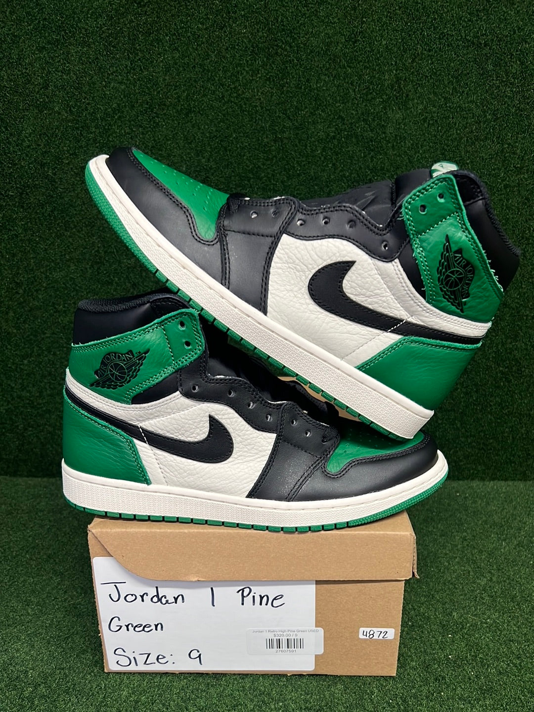 Jordan 1 Retro High Pine Green USED