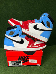 Jordan 1 Retro High Fearless UNC Chicago USED