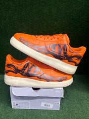 Nike Air Force 1 Low Orange Skeleton Halloween (2020) USED