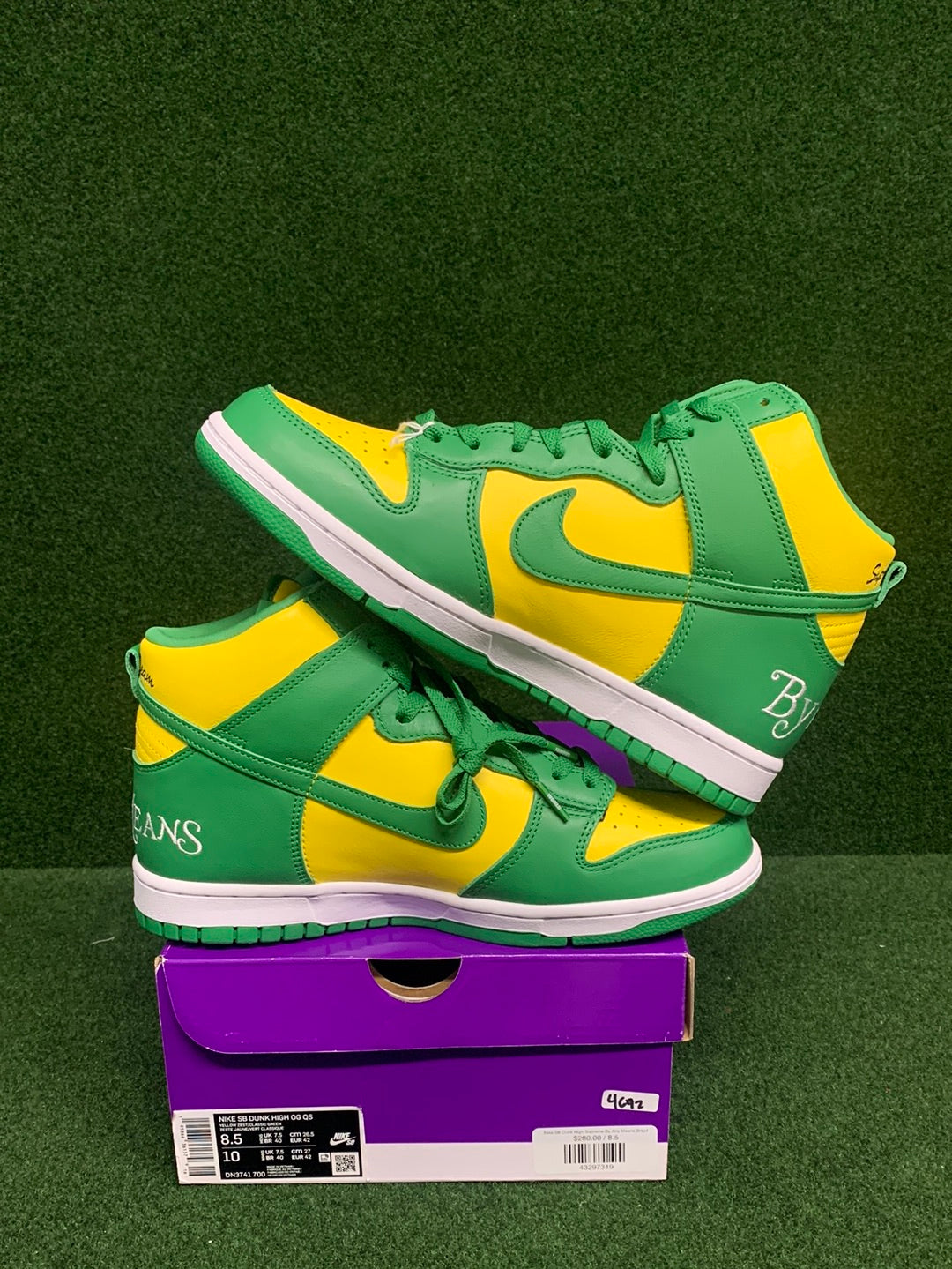 Nike SB Dunk High Supreme By Any Means Brazil