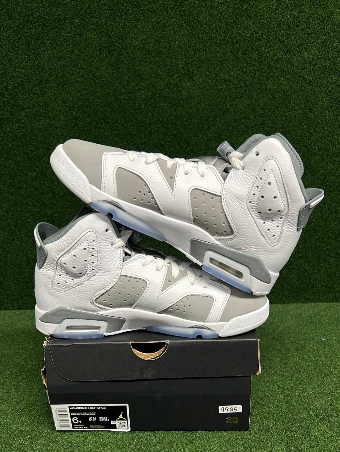 Jordan 6 Retro Cool Grey (GS) USED