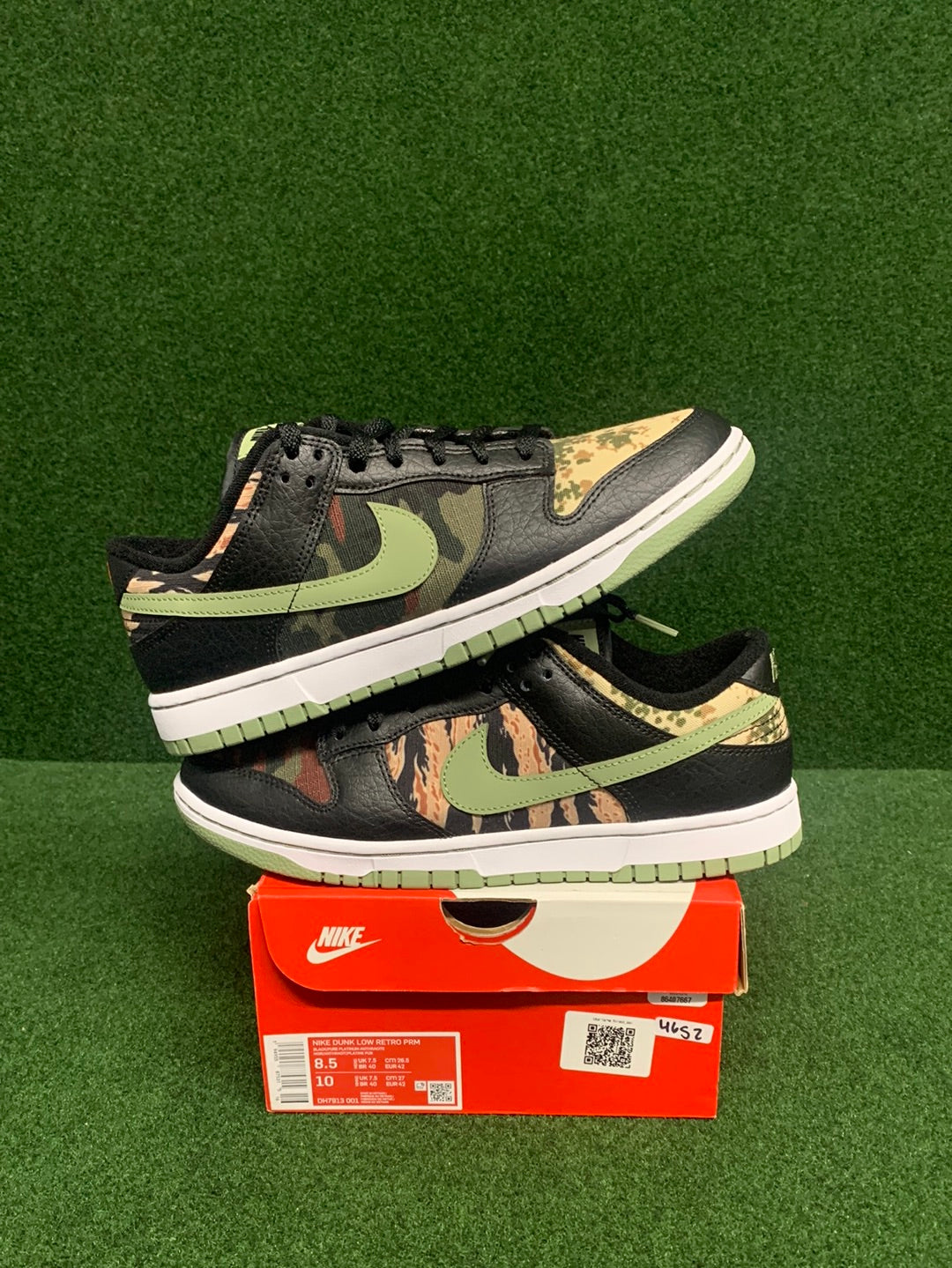 Nike Dunk Low Crazy Camo USED