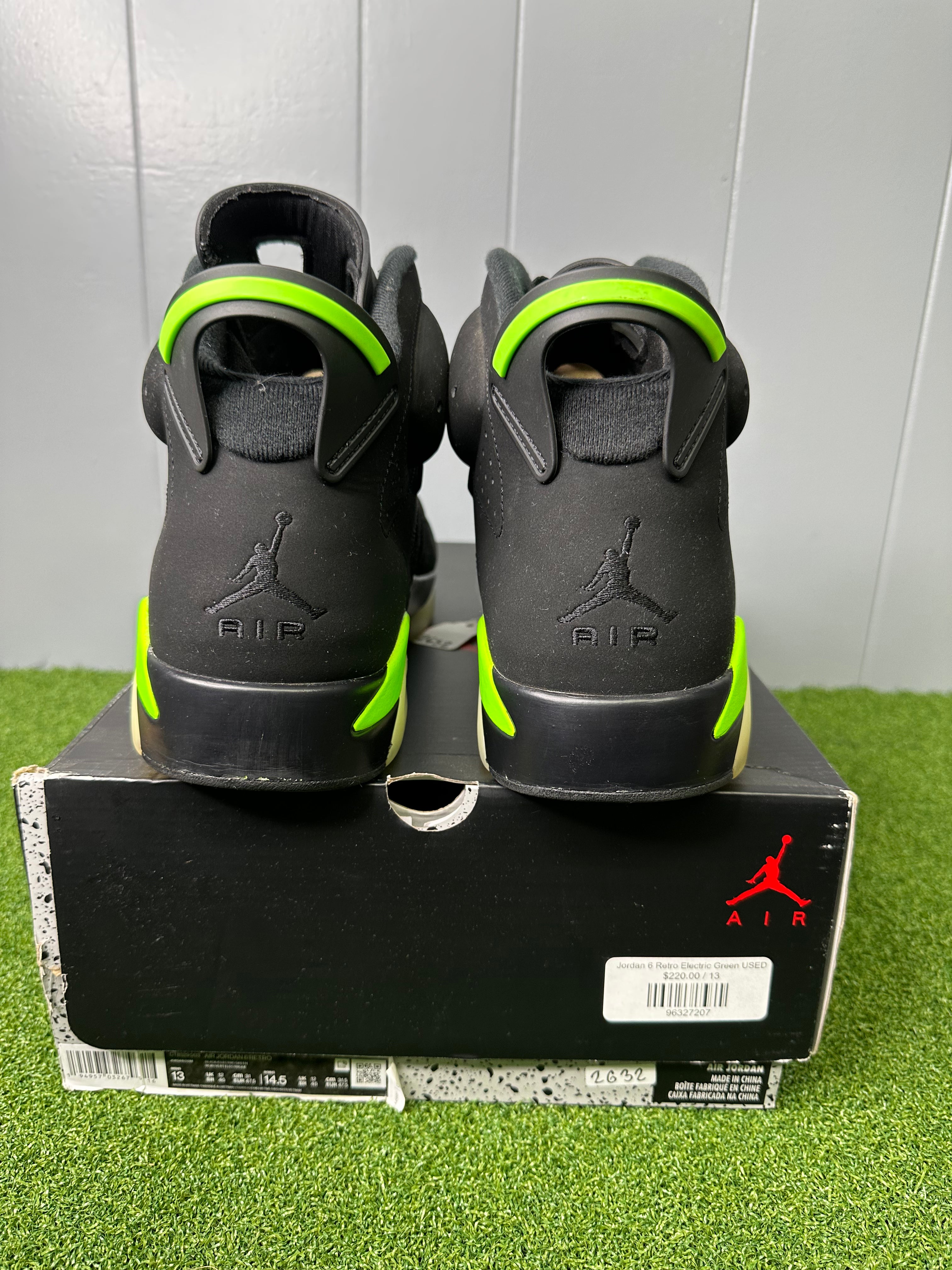 Jordan 6 Retro Electric Green USED