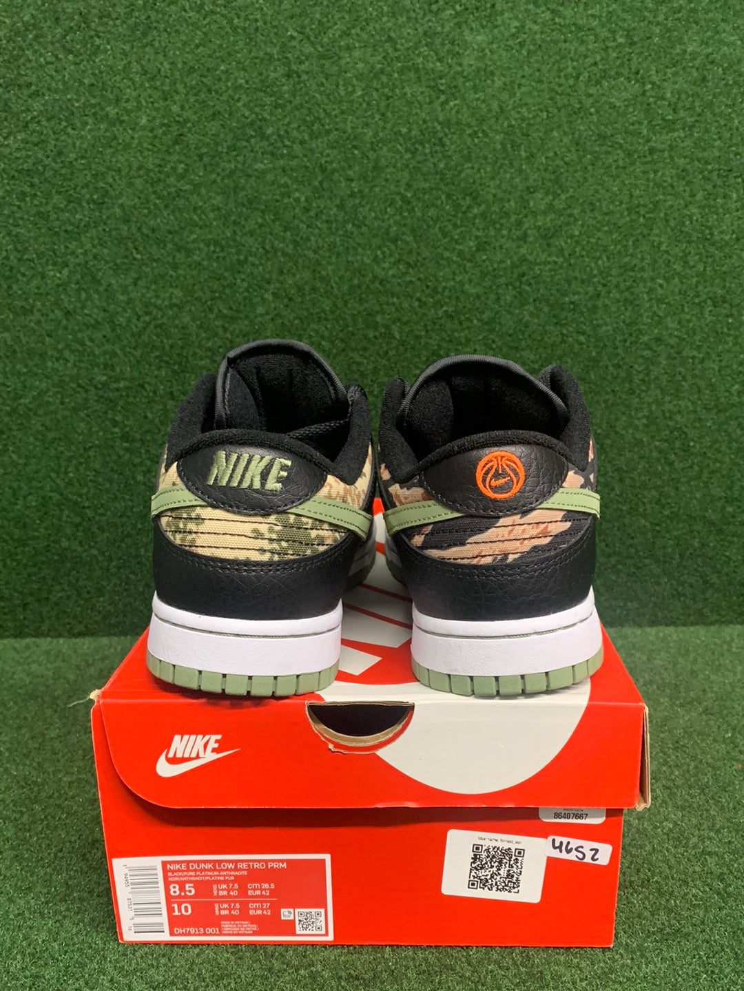 Nike Dunk Low Crazy Camo USED