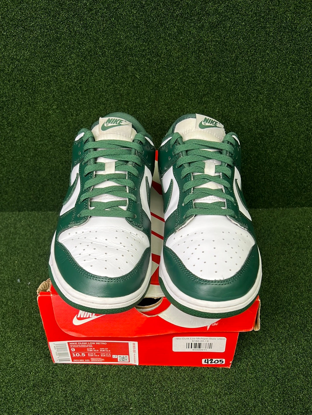 Nike Dunk Low Michigan State USED