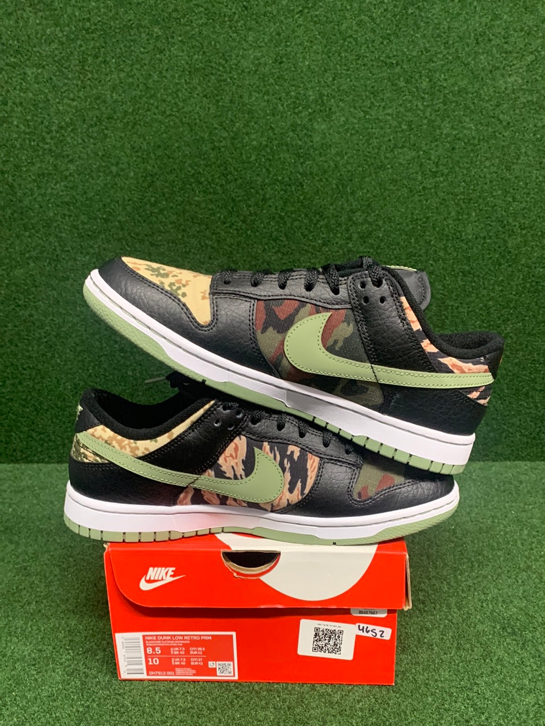 Nike Dunk Low Crazy Camo USED