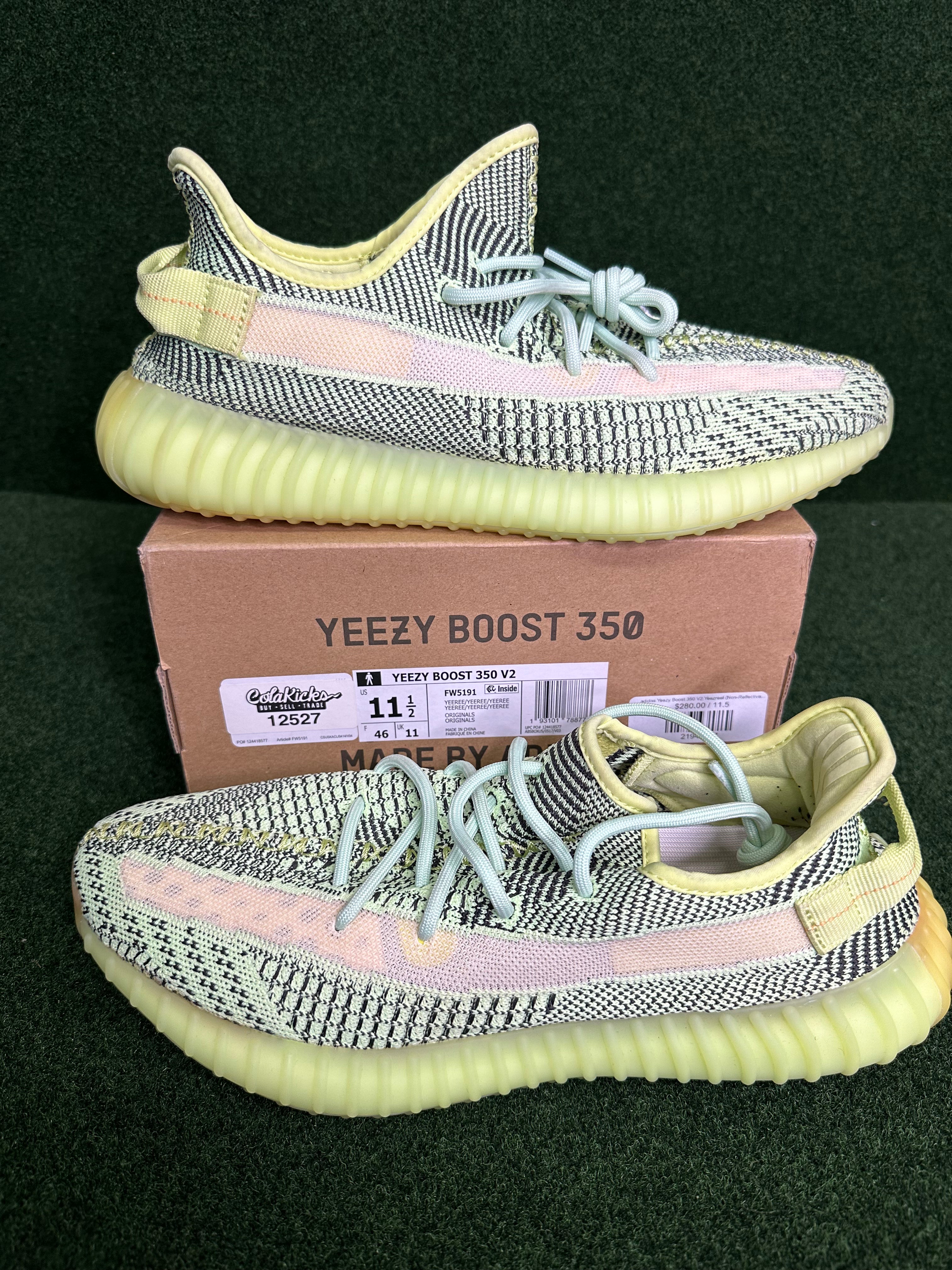 adidas Yeezy Boost 350 V2 Yeezreel (Non-Reflective) USED