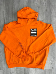 Fact Made To Destroy Orange Hoodie