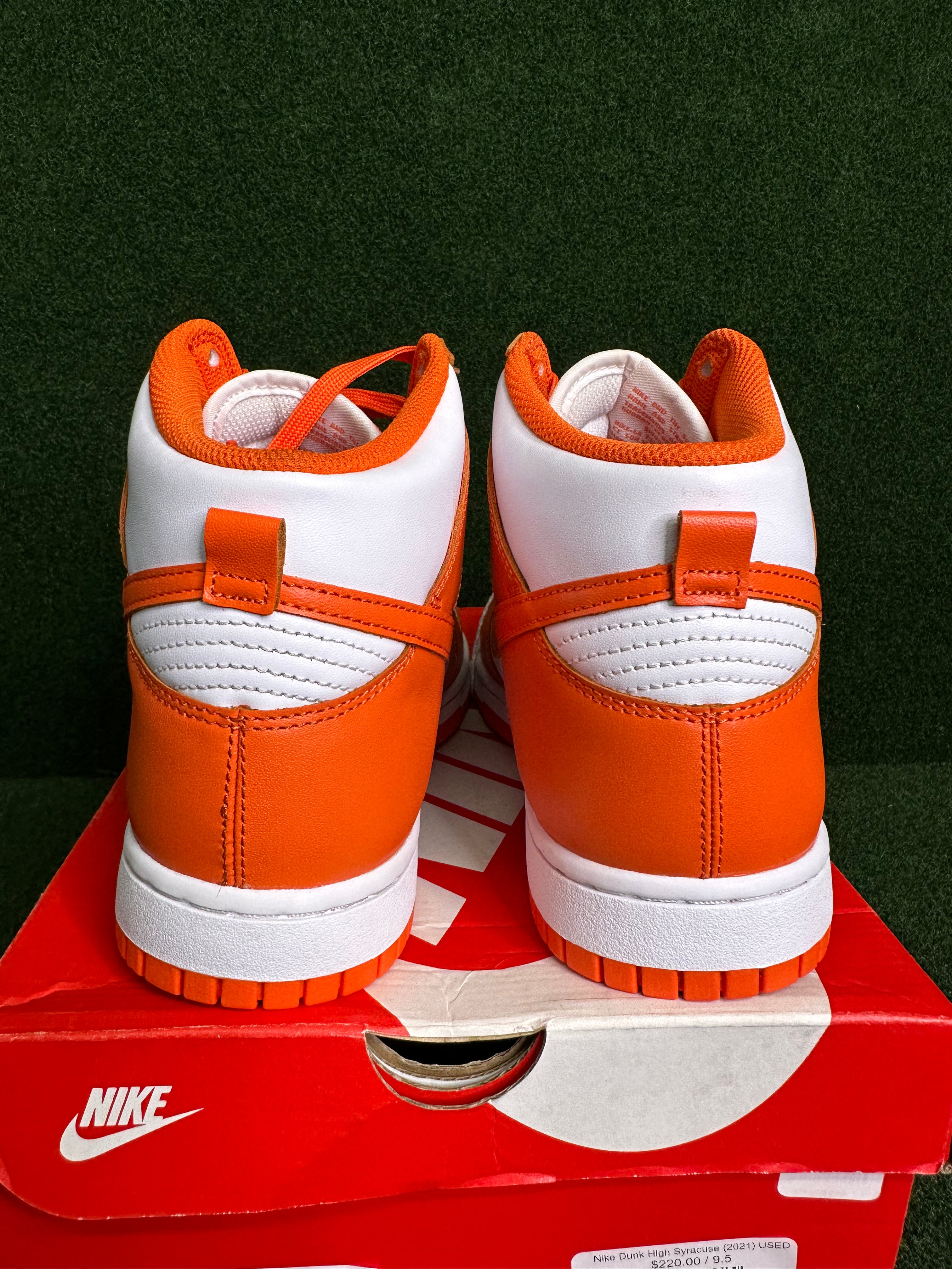 Nike Dunk High Syracuse (2021) USED