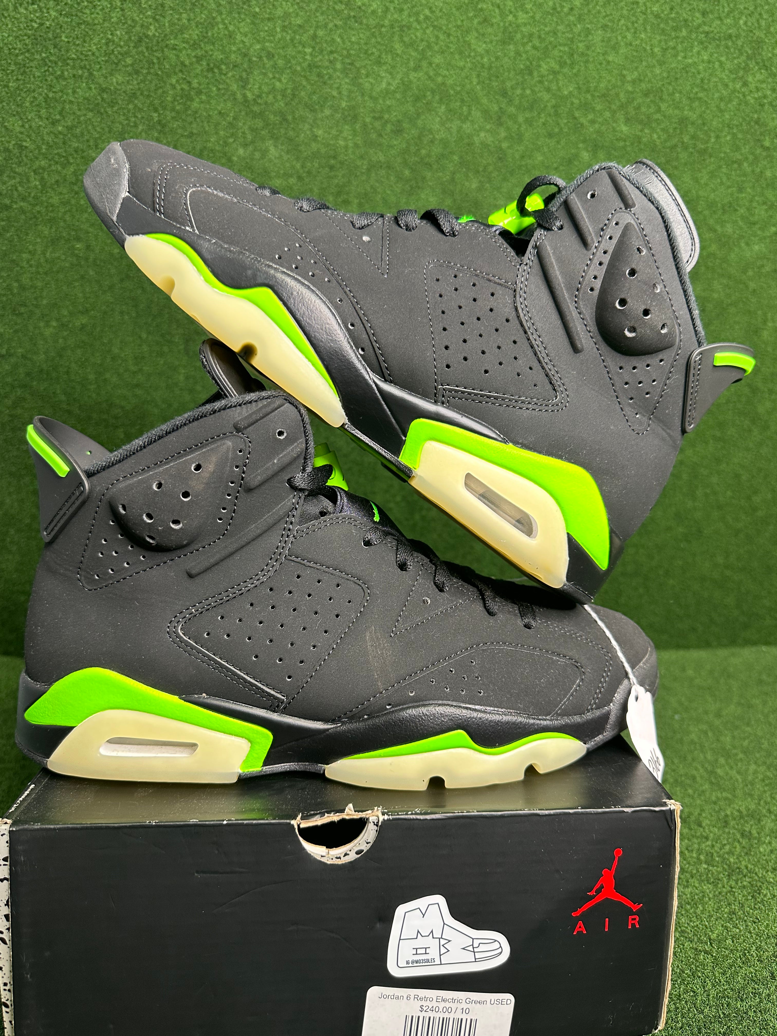 Jordan 6 Retro Electric Green USED