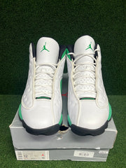 Jordan 13 Retro White Lucky Green USED