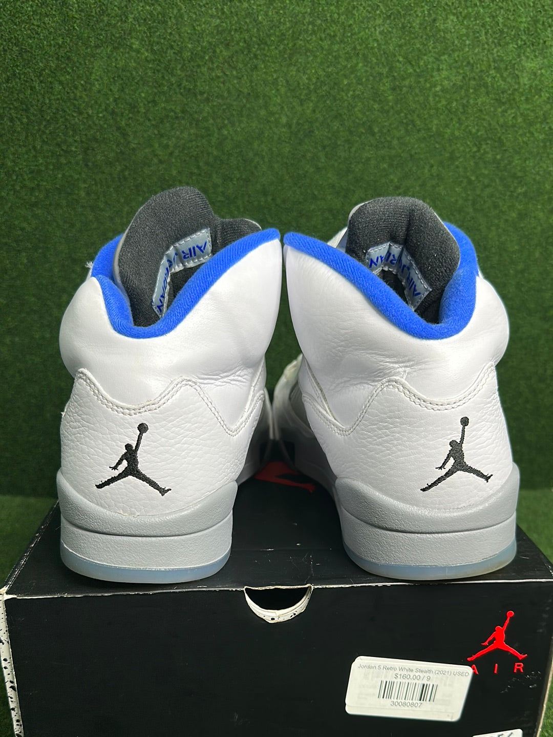 Jordan 5 Retro White Stealth (2021) USED