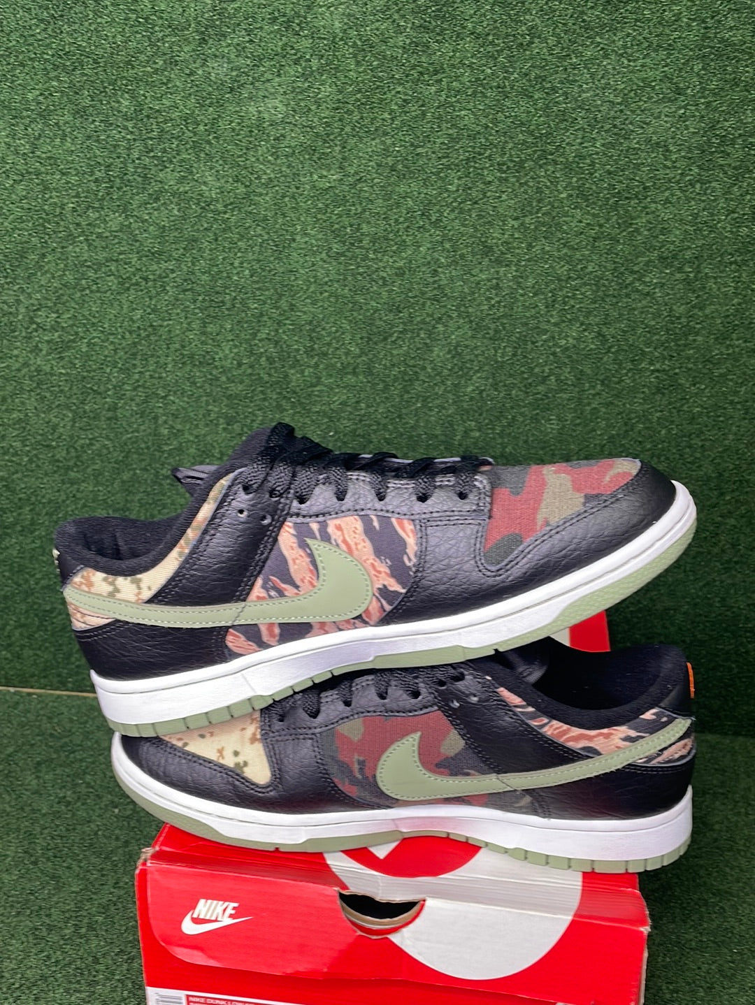 Nike Dunk Low Crazy Camo USED