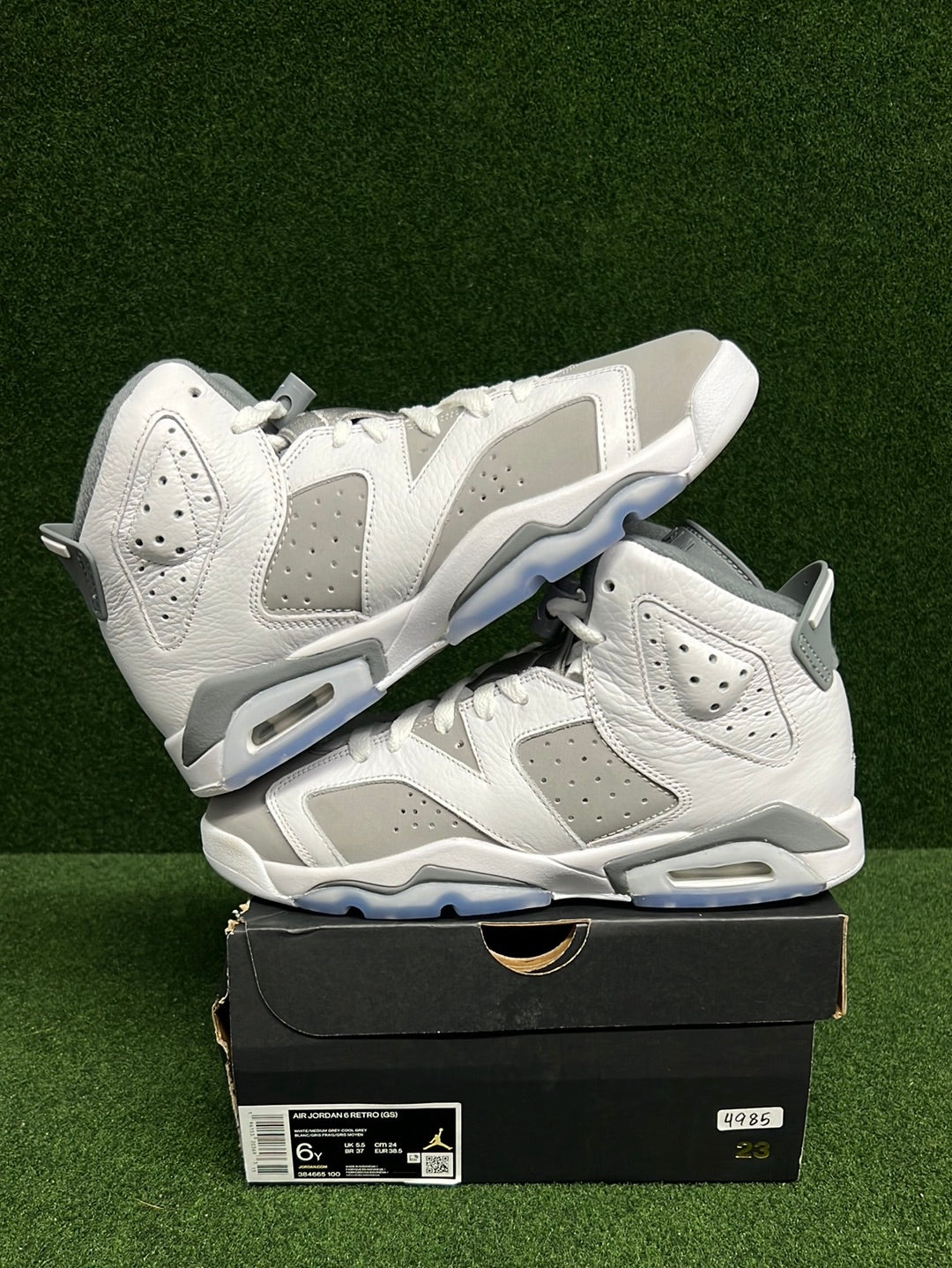 Jordan 6 Retro Cool Grey (GS) USED